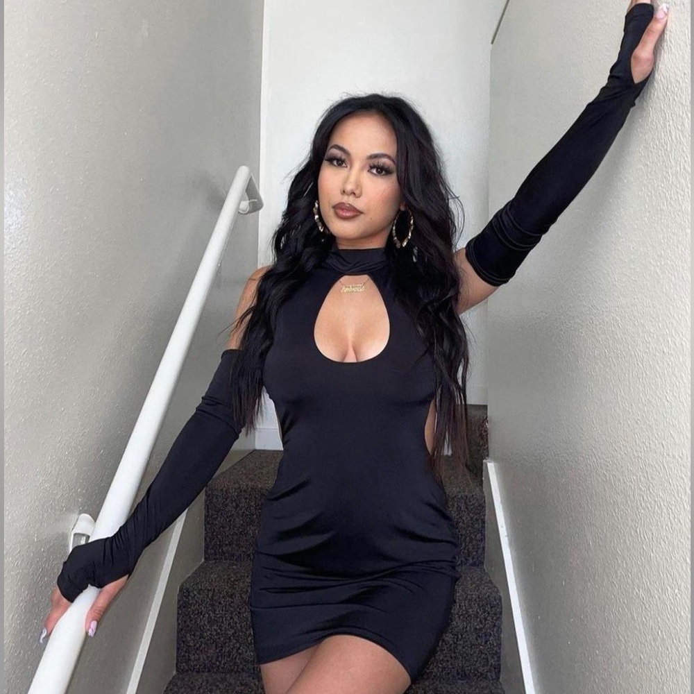 MADDY EUPHORIA BLACK DRESS